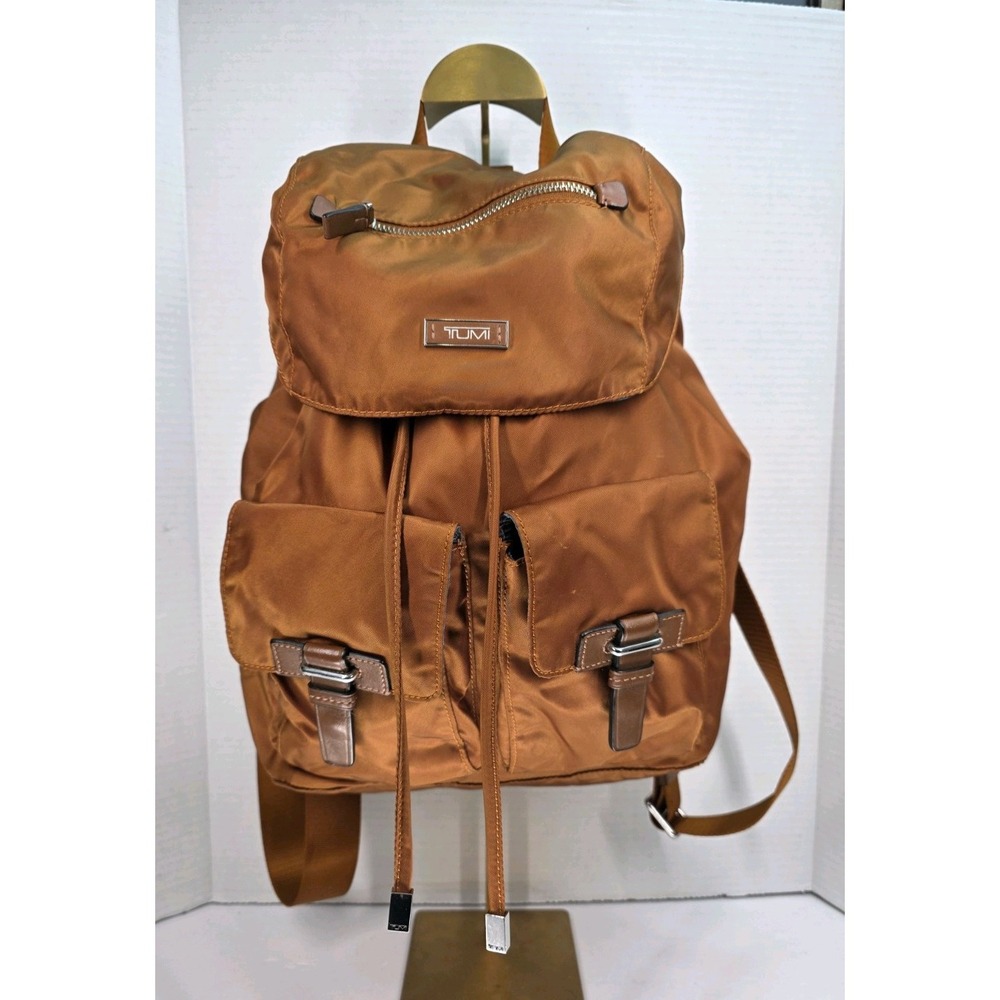 Tumi 48787 Voyageur Basel‎ Backpack in a brown nylon material